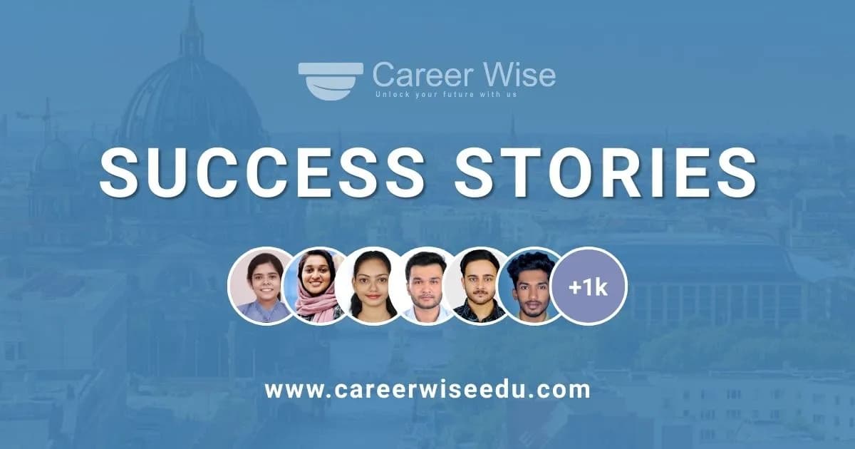 Career Wise Germany success stories collage